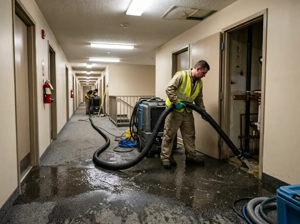 multi-unit-apartment-hallway-f-005 — frequently asked questions, Emergency Burst Pipe Water Extraction & Removal in Swarthmo…